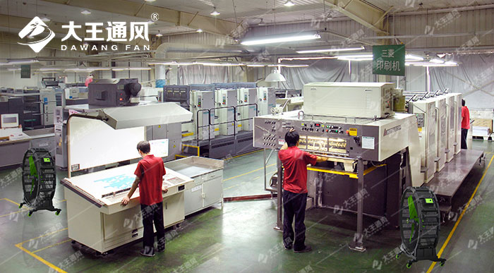 工業(yè)大風(fēng)扇與供暖設(shè)備結(jié)合為企業(yè)“升溫”