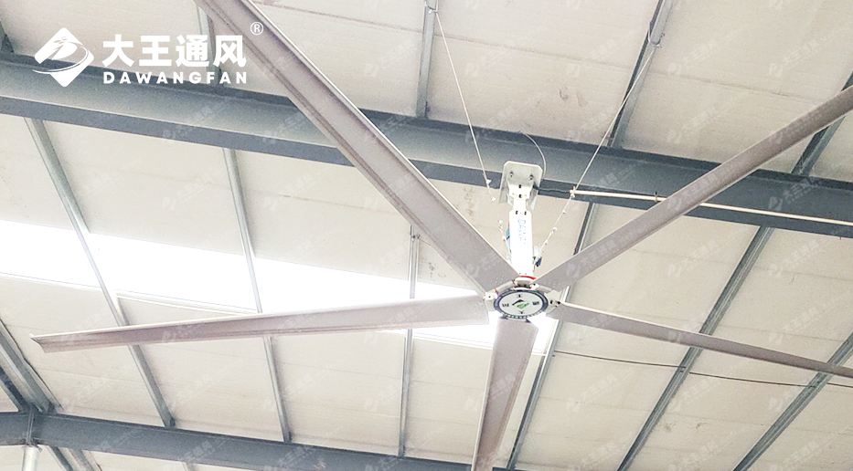 大王安全工業(yè)大風(fēng)扇：鋼絲繩纏繞與平衡保護(hù)，為您的工業(yè)通風(fēng)保駕護(hù)航